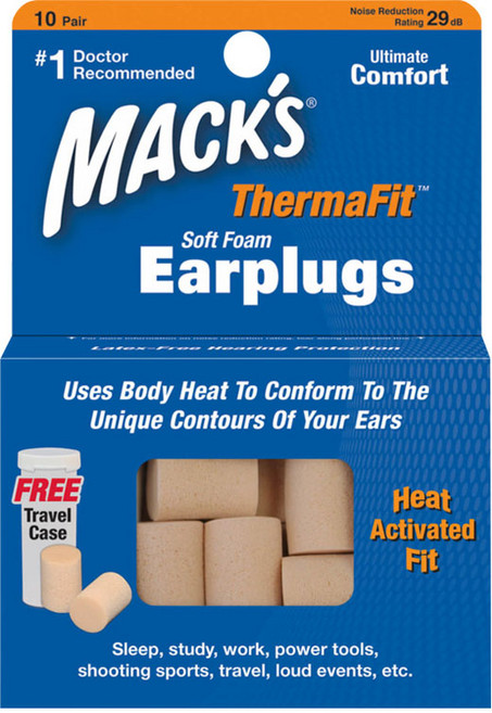 맥스 떨마핏 소프트폼 수면 귀마개, 1개, 20개입