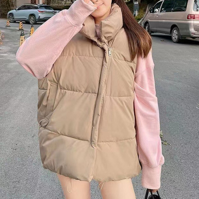 Goodif 女款Baguette寬鬆鋪棉背心