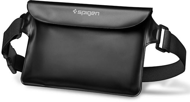 슈피겐 다용도 수납 힙색 방수팩 A620, 블랙