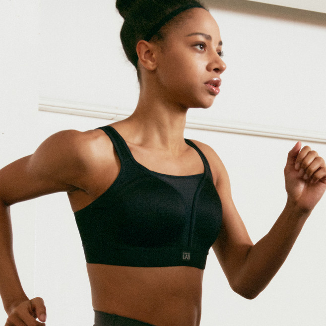 컴포트랩 울트라 서포트 제로 무브 쿨 러닝 스포츠브라 연장후크