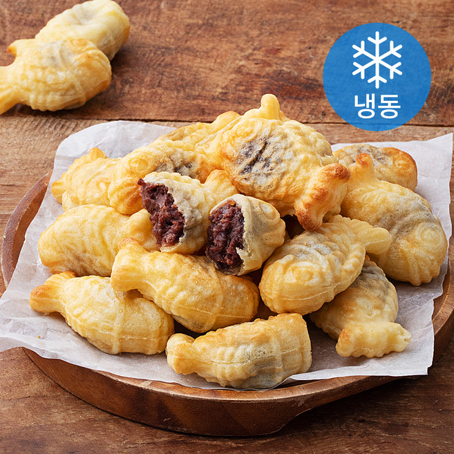 르쎄떼 미니붕어빵 통팥앙금 (냉동), 1kg, 1개입, 1개