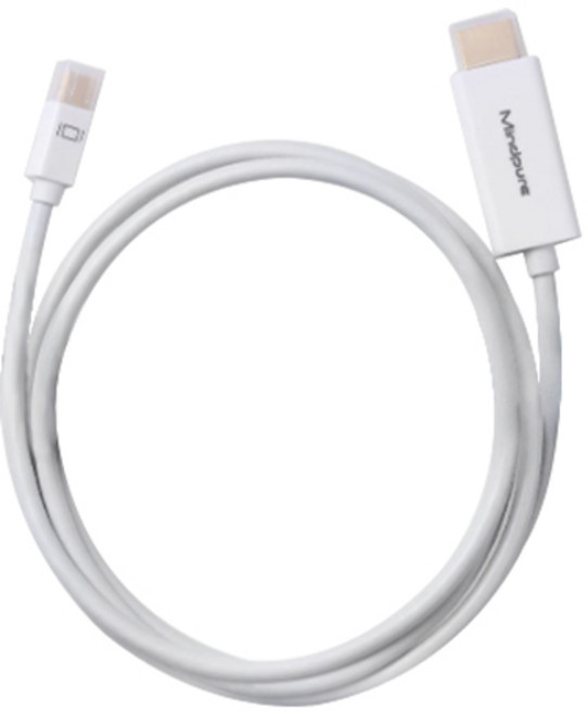 미니 아이폰 아이패드 hdmi 2.1 / DP1.4 C타입 케이블 미니DP1.4_TO_HDMI2.0, 1개, 2m