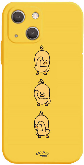 핫티몰 귀요미 병아리 캐릭터 휴대폰 케이스