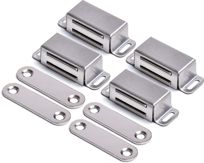 손잡이세상 스텐 자석 파워 빠찌링 소 헤어라인, 4개