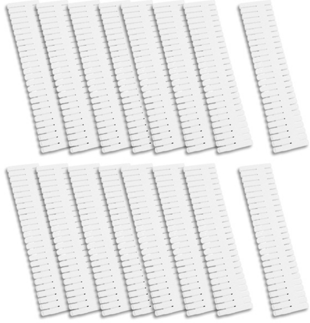OON 잘라서 쓰는 옷장 서랍 정리 DIY 칸막이, 화이트, 16개