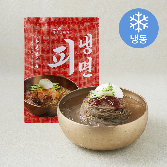 북촌손만두 피냉면 2인분 (냉동), 1.2kg, 1개
