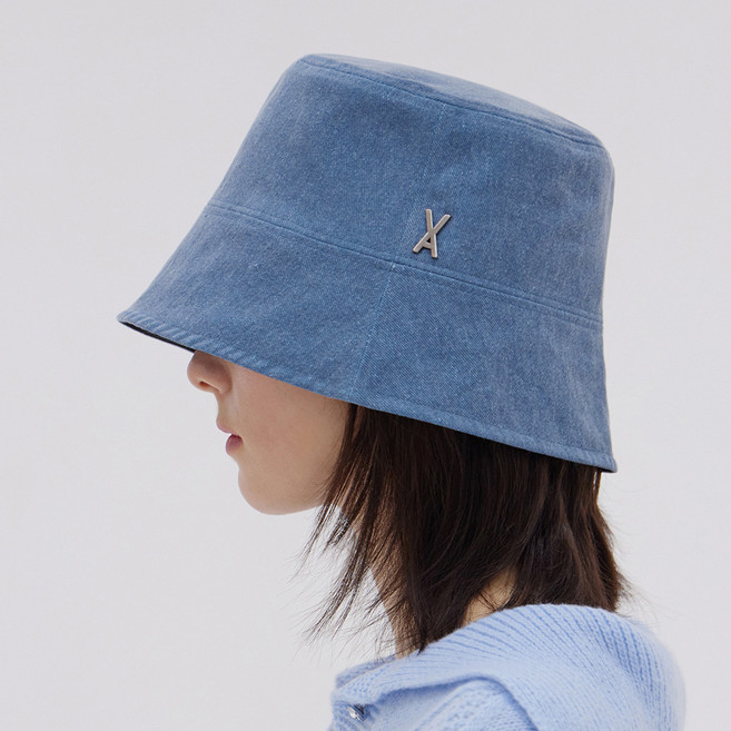 바잘 스터드 피그먼트 버킷햇