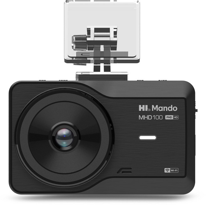 HL만도 LED 핫스팟 와이파이 전후방 FHD HD 2채널 블랙박스 MHD100, 64GB, 장착할인쿠폰 + 거치대(양면테이프 포함) + 후방카메라 + 후방카메라 케이블 + 상시 전원 케이블