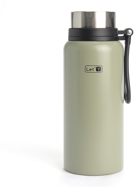 레티 아웃도어 보온보냉 텀블러, 그린, 950ml, 1세트