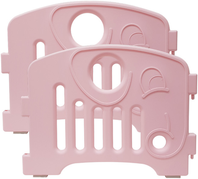 펀엔베이비 엘리 베이비룸 2p 세트, 핑크, 1개