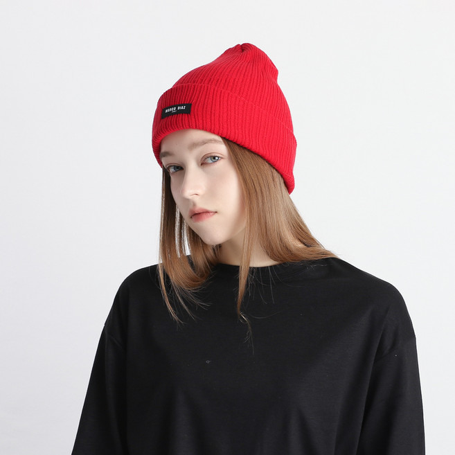 마르코디아즈 아이엠캡 블랙라벨 골지 비니