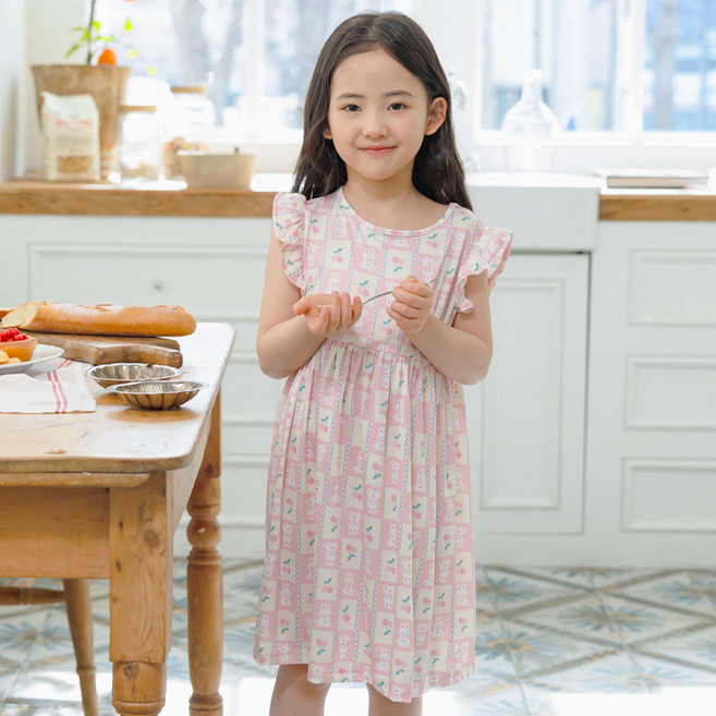 마벨슈슈 쿨냉감 러플 원피스