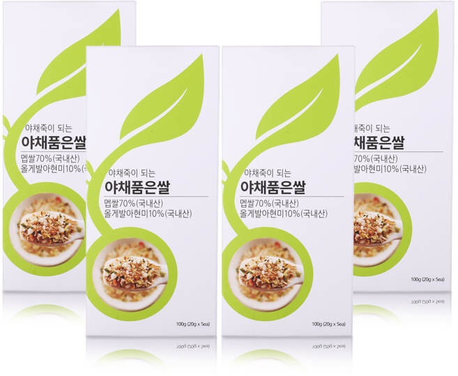 moms 중기 후기 이유식용 야채품은쌀, 100g, 4개