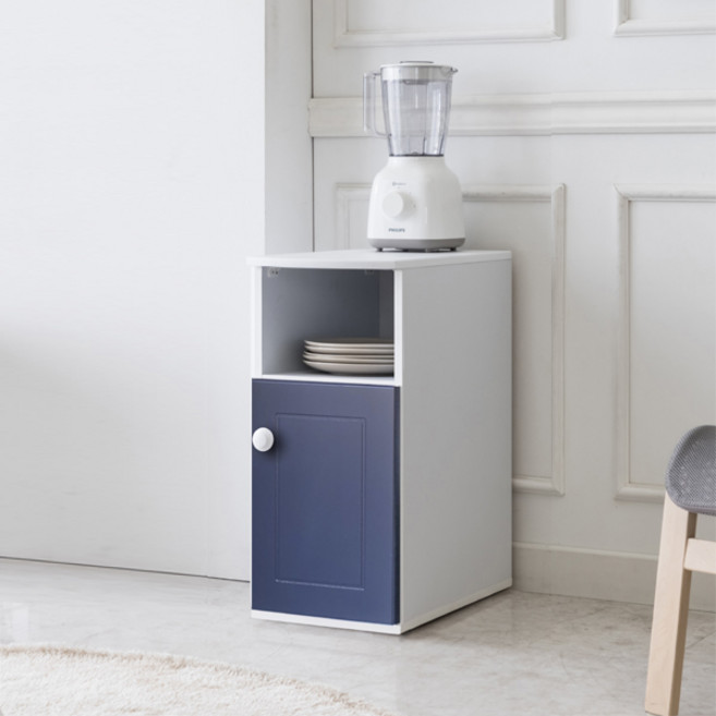노아가구 무반 정수기 다이 수납장, 네이비