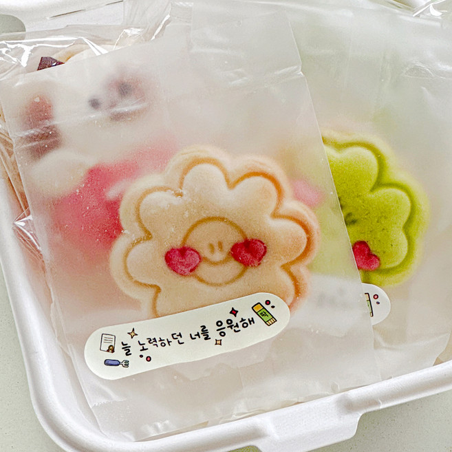 핸즈픽 수능 도시락 딱붙자 띠 스티커, 응원, 40개