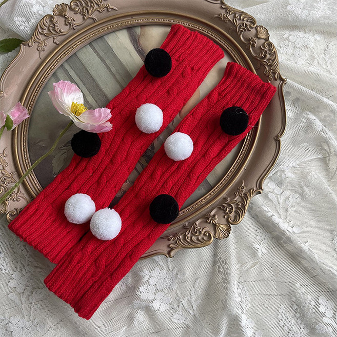 아이뿜 여아용 캔디 공주 발토시 보온 레그워머 H45