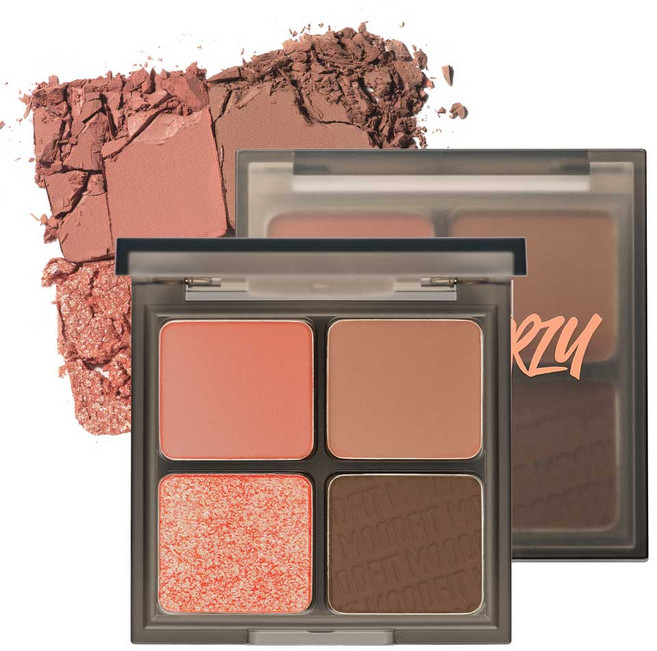 머지 무드핏 섀도우 팔레트, S2 조이플 코랄, 1개