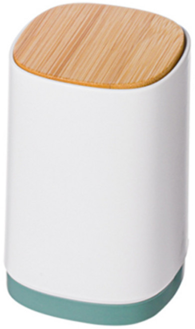 JCP 미니멀 원터치 이쑤시개 홀더, 그린, 1개