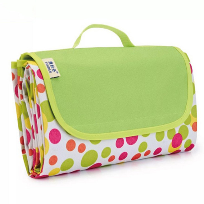 야외 피크닉 갖고다니기 편한 방수 매트, 땡땡이포인트