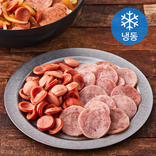 웰쿠스 모듬 슬라이스 햄 (냉동), 300g, 3개