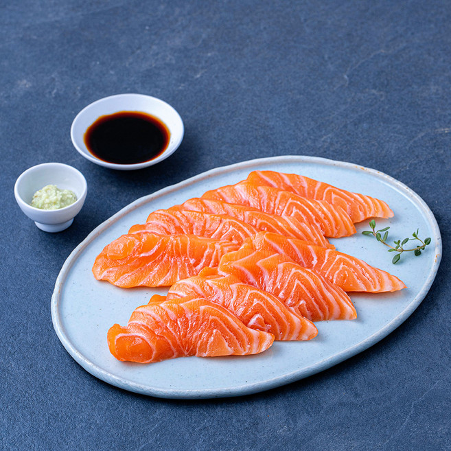 바른씨 생연어회 (냉장), 1개, 200g