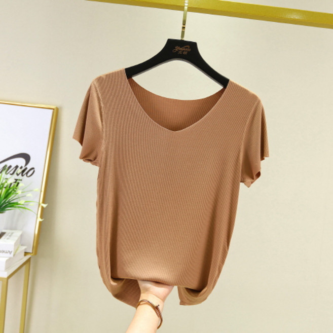 안다로미 여성용 루비아 반팔티