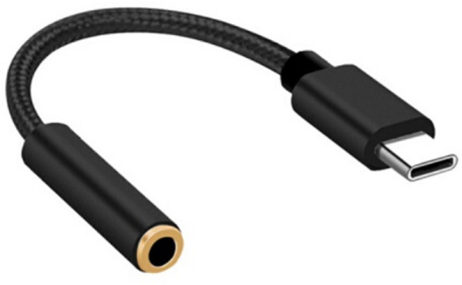 이어폰젠더 USB3.0 to OTG 라이트닝 변환 N20 이어폰 암 C타입 수 블랙, 1개