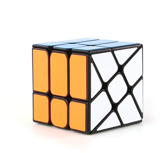 용준토이 스피드 솔빙 피셔큐브 용준 윈드밀 V2, Black, 1개