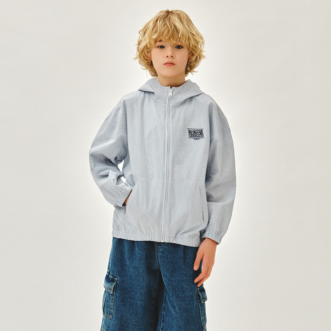 마리떼프랑소와저버 아동용 CLASSIC LOGO SEERSUCKER JACKET