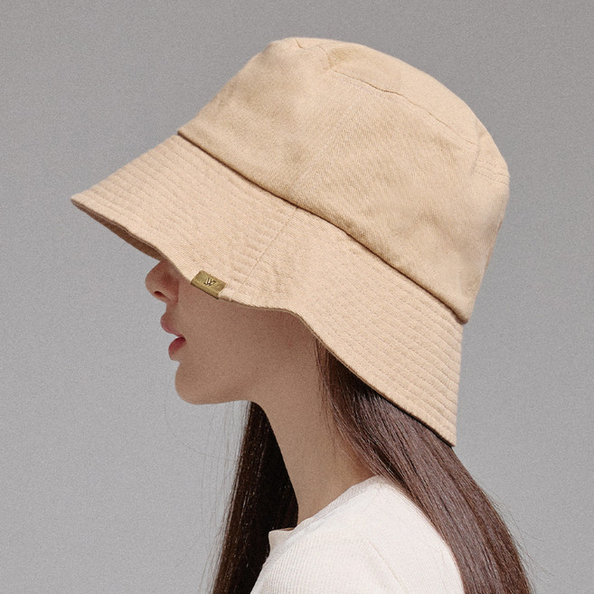 화이트샌즈 남녀공용 오버핏 빈티지 워싱 미스터빅 면 버킷햇