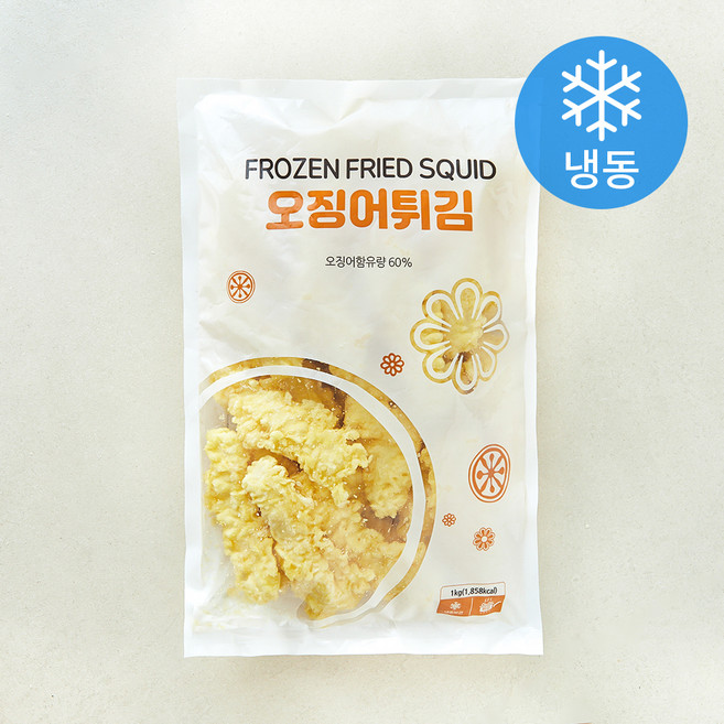 랜시푸드 오징어튀김 (냉동), 1kg, 1개