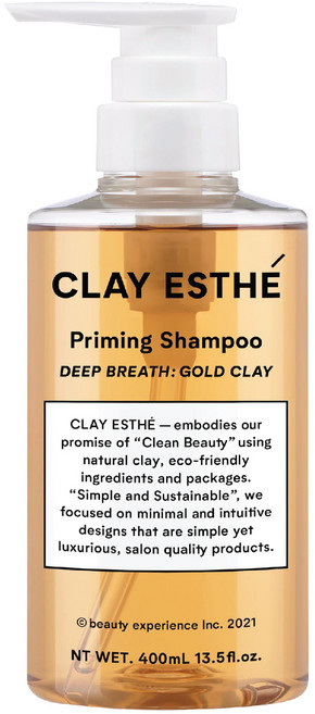 클레이에스테 골드클레이 샴푸 본품, 400ml, 1개