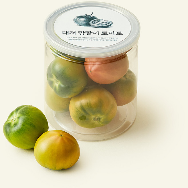 온브릭스 주식회사 농업회사법인 바로먹는 대저 짭짤이 토마토, 1개, 400g