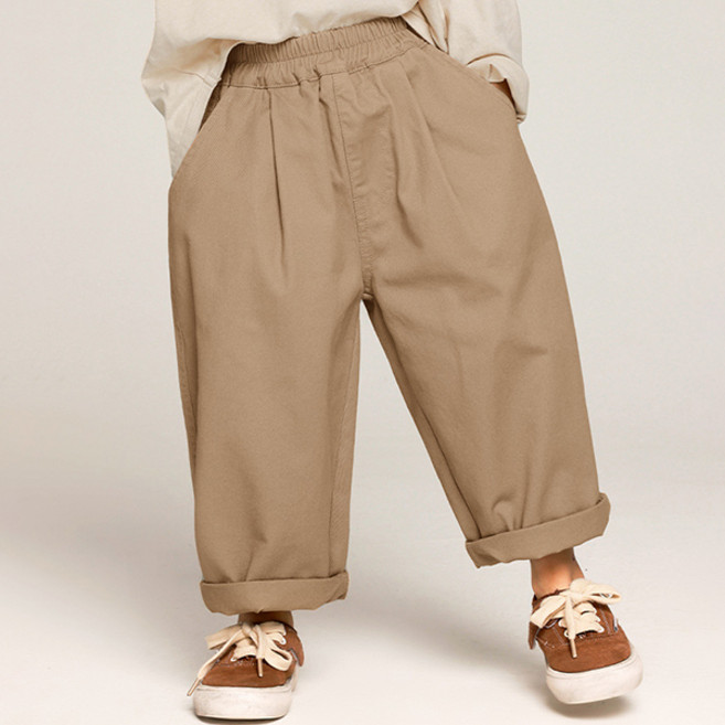 조이멀티 컴포트 코튼 벌룬핏 와이드 팬츠