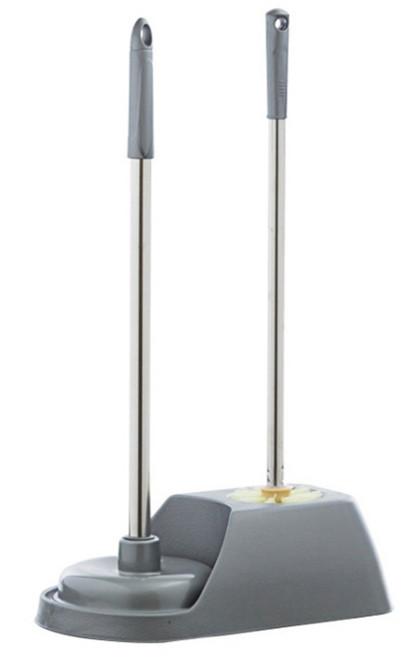 제이라이프 노하우 청소솔 + 뚫어뻥 세트, 그레이, 1세트