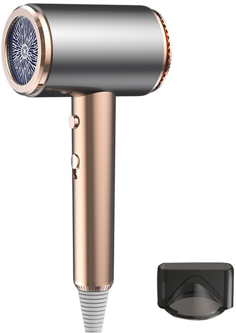 SAMSEA 파워풍량 전문가용 이온 헤어 드라이어 1700W, 골드