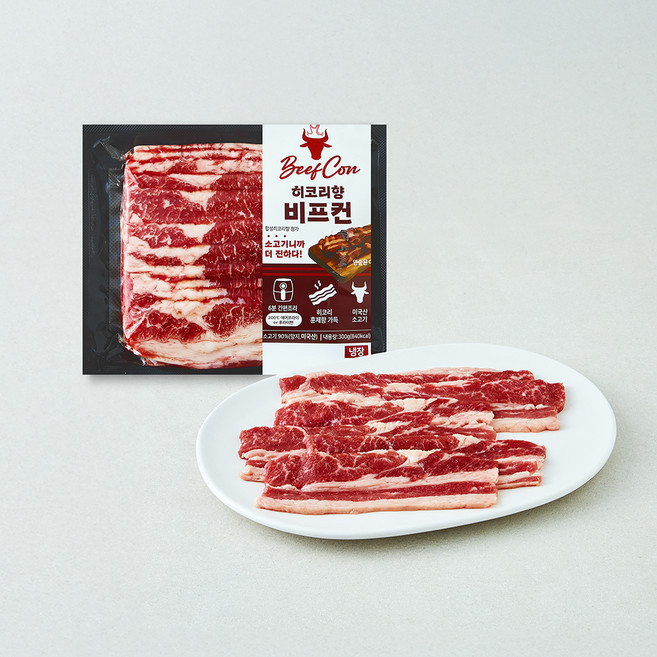 쉐프파트너 히코리향 비프컨 얌념육, 1개, 300g