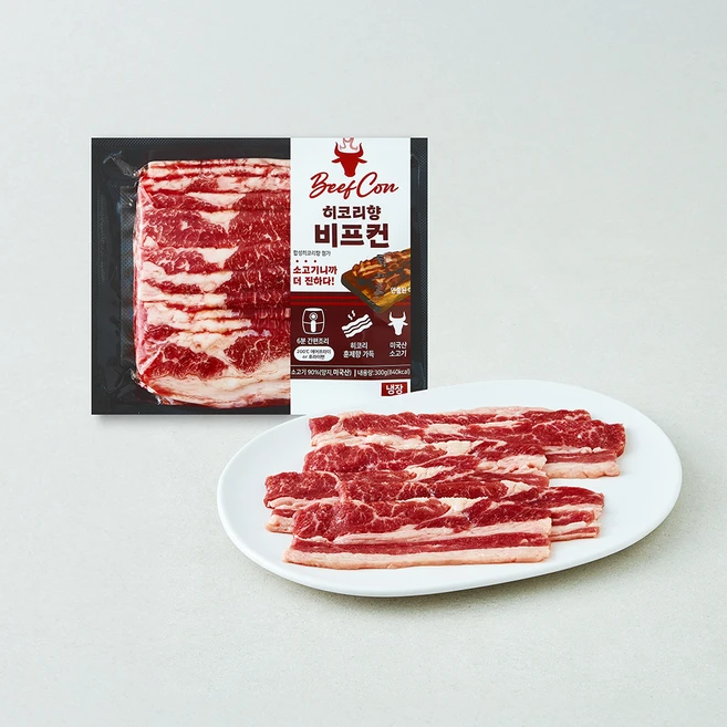 쉐프파트너 히코리향 비프컨 얌념육, 1개, 300g - 쿠팡