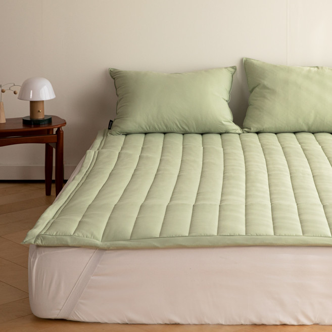 헬로우슬립 돈워리 m2 알러지케어 침대패드, 아보카도