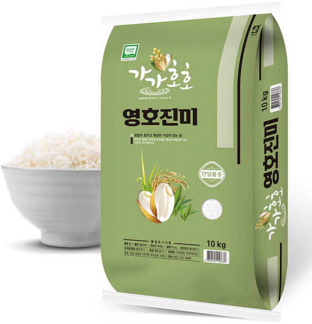 가가호호 영호진미 쌀, 특등급, 10kg, 1개