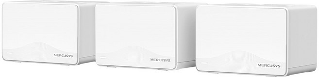 MERCUSYS 水星網路 台灣公司貨 WiFi 7 BE3600 雙頻 真 Mesh 無線路由器, 3個, Halo H25BE