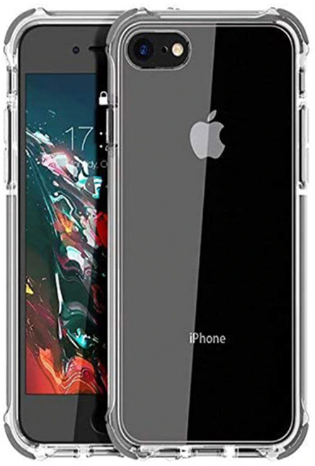 퀵핀 아이폰 시리즈 클리어 범퍼 젤리 휴대폰 케이스 2p