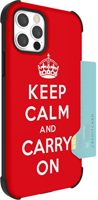 JUST4YOU 킵캄 방탄콤보 카드 휴대폰 케이스