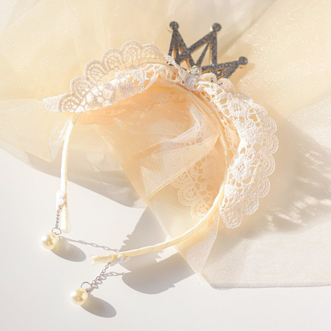 아기코끼리 프린세스 베일 머리띠