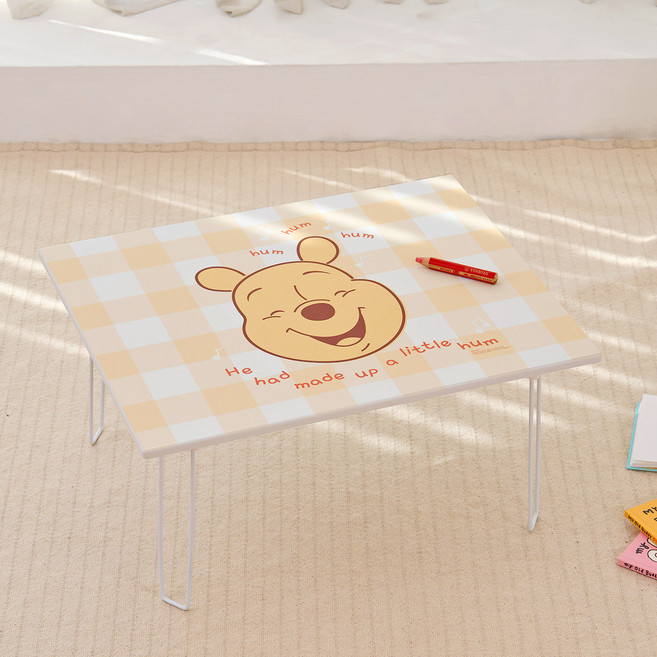 룸앤홈 디즈니 스마일 푸우 테이블, 혼합색상