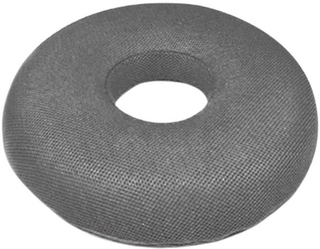 AngelAid 天使愛 舒適免痔座墊 PU-DONUT-SEAT-001, 1個, 灰色