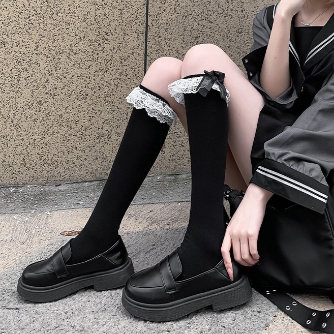 여성용 프린세스 레이스 발레코어 니삭스 2p MW150