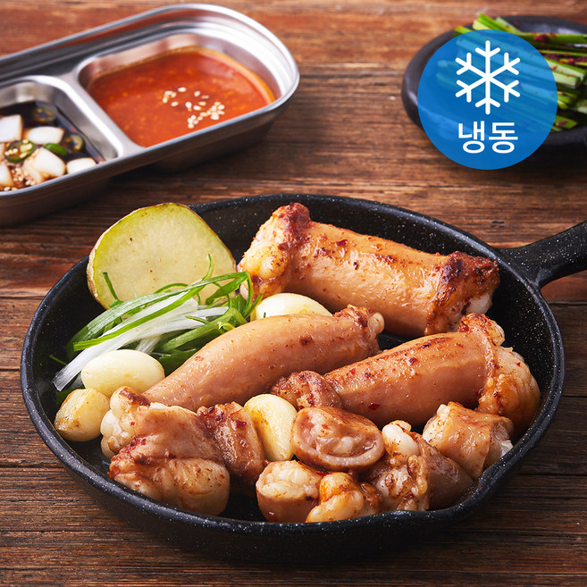 미식로 소대창 200g + 소스 50g 세트 (냉동), 1세트