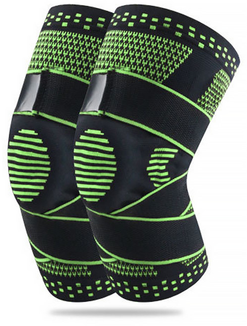 알럽핏 지지밴드 플러스 무릎 보호대, 1세트, 그린