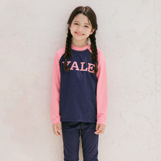 예일키즈 아동용 시그니처 래쉬가드 상하의 세트 YJCCRUE23347